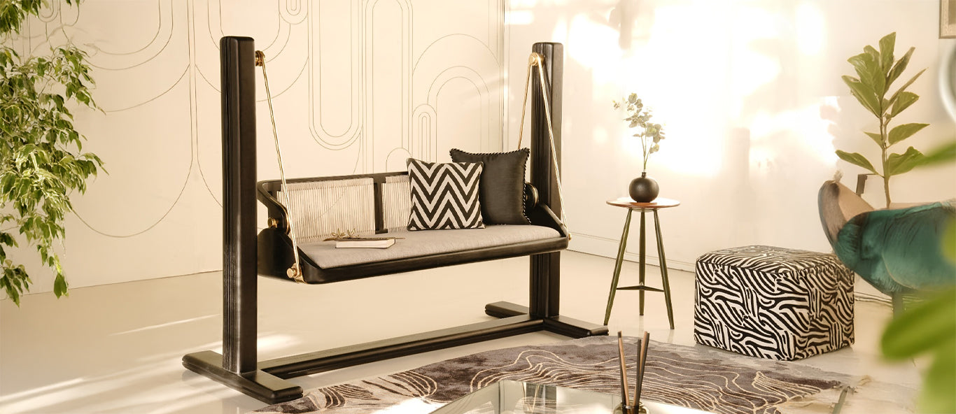 Dvibhuja - Teak outdoor swings