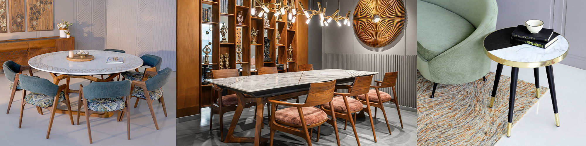 Stone Collection, natural stone collection, marble top dining table, stone dining room table