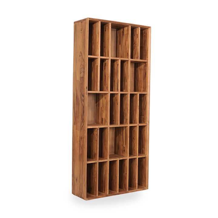 Legado - Teakwood Wall Mounted Bookshelf