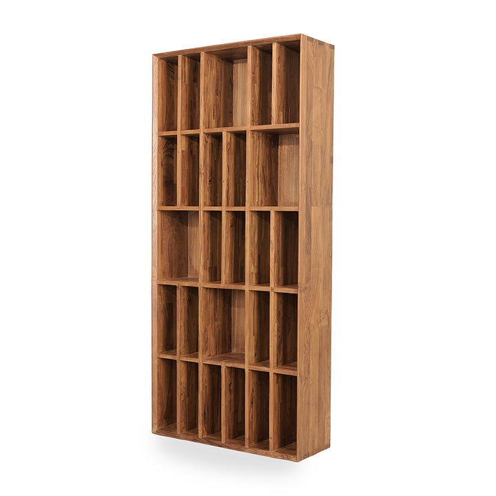 Legado - Teakwood Wall Mounted Bookshelf