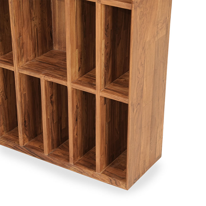 Legado - Teakwood Wall Mounted Bookshelf