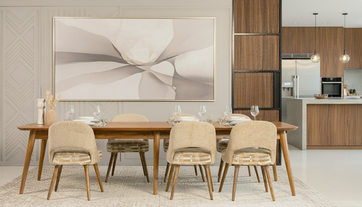 Ambu - Teakwood Dining Table | Alankaram