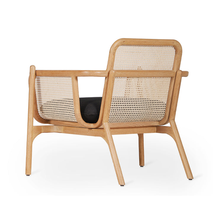 Bango - Lounge Chair with Rattan