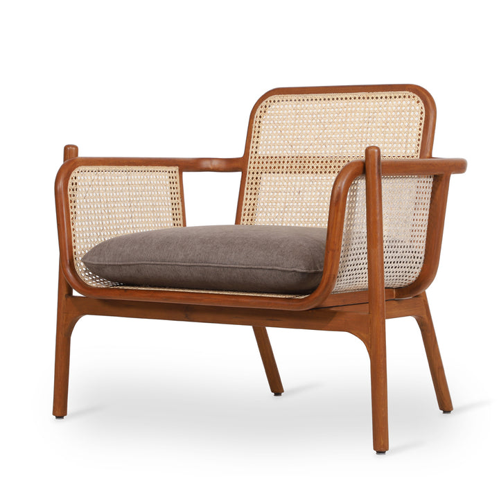 Bango - Lounge Chair With Rattan