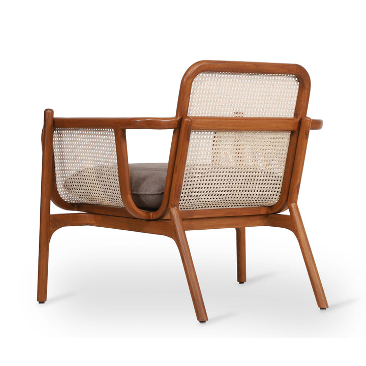 Bango - Lounge Chair With Rattan