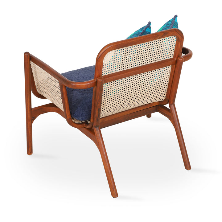 Bango - Lounge Chair With Rattan