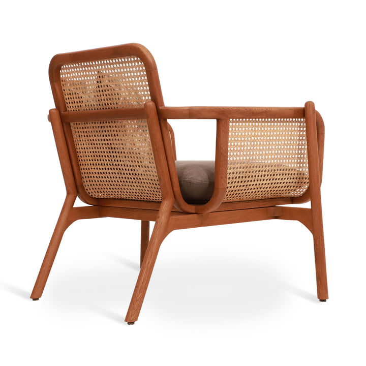 Bango - Lounge Chair With Rattan