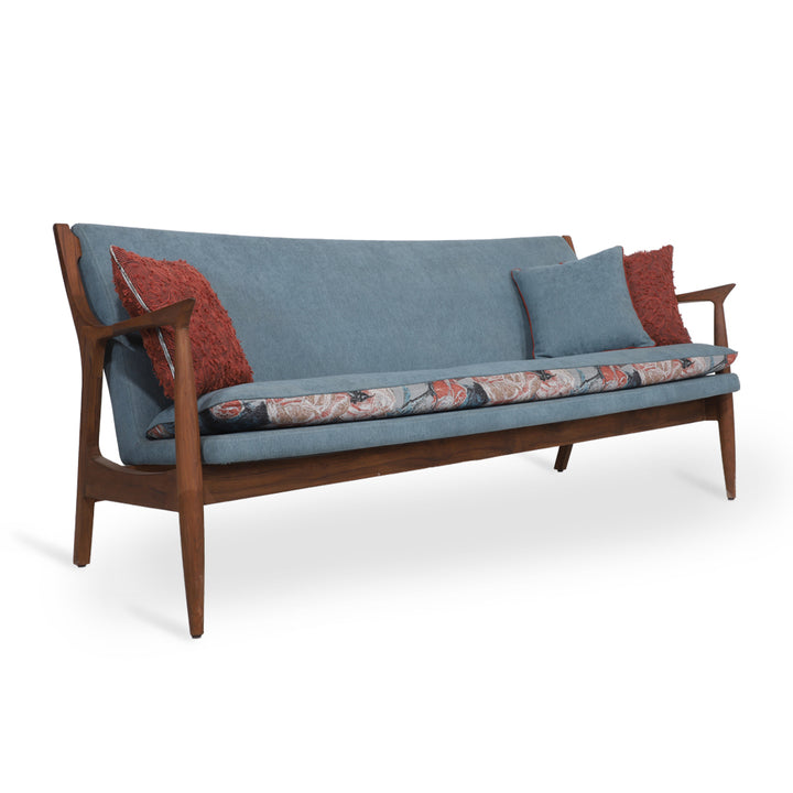 Craff - Three Seater Teakwood Sofa