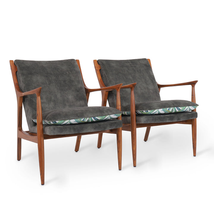 Craff - Lounge Chair with Fabric