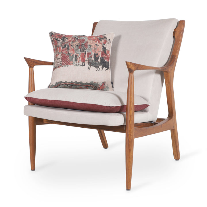 Craff - Lounge Chair with Fabric