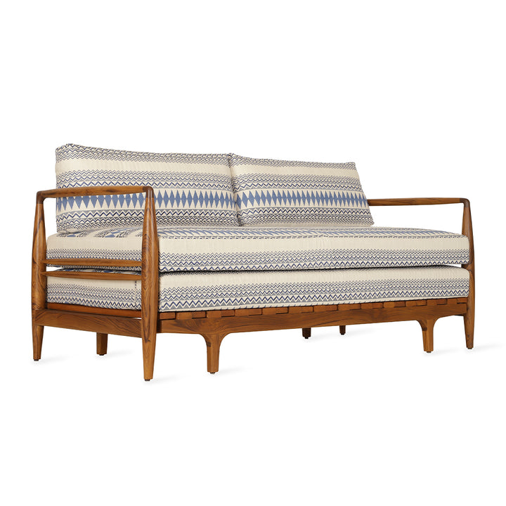 Ikili - Teakwood Two Seater Sofa Cum Bed