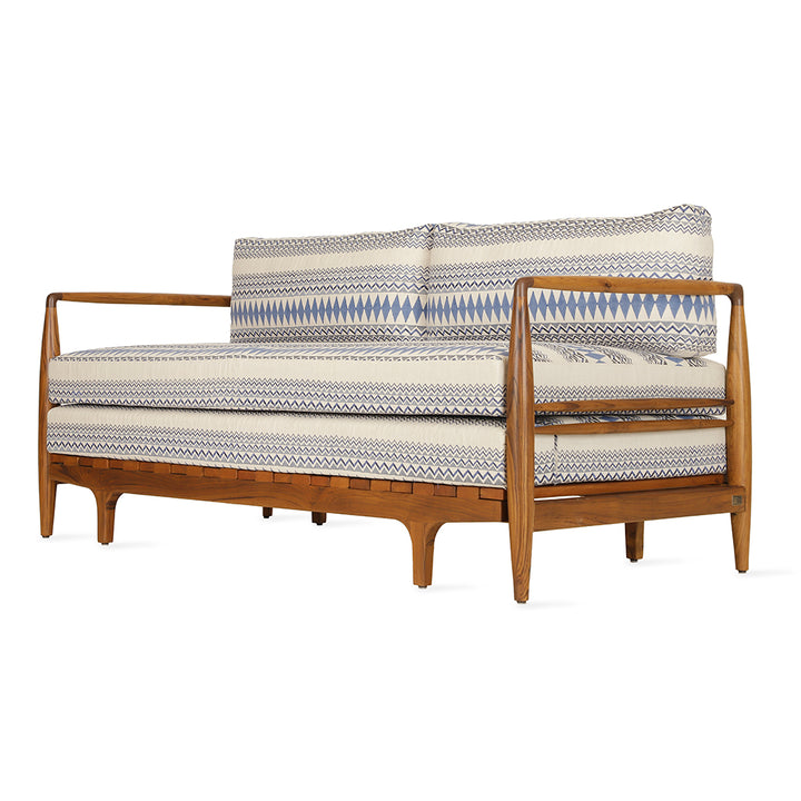 Ikili - Teakwood Two Seater Sofa Cum Bed