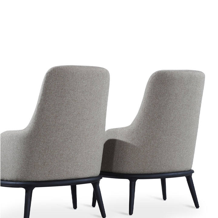 Iyi - Lounge Chair with Grey Fabric