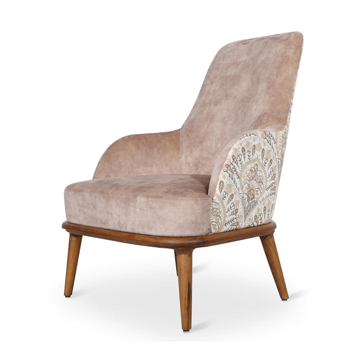 Iyi - Lounge Chair with Beige Fabric