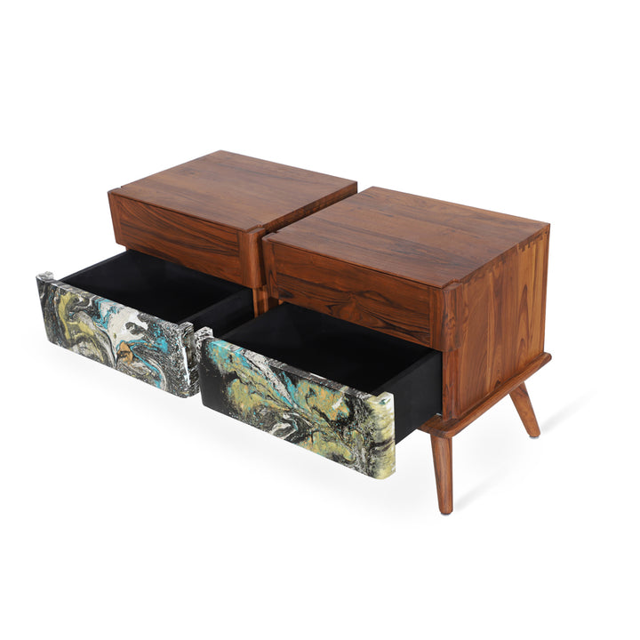 Kapp Teakwood Bedside Unit