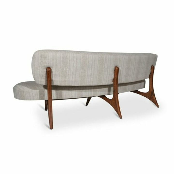 Kopiko - Three Seater Teakwood Curved Sofa