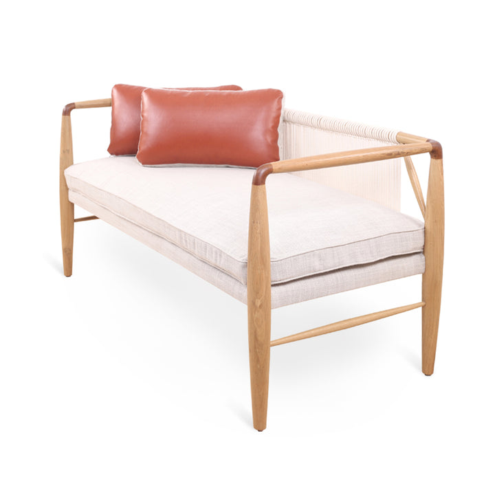 Kutu - Two Seater Solidwood Sofa