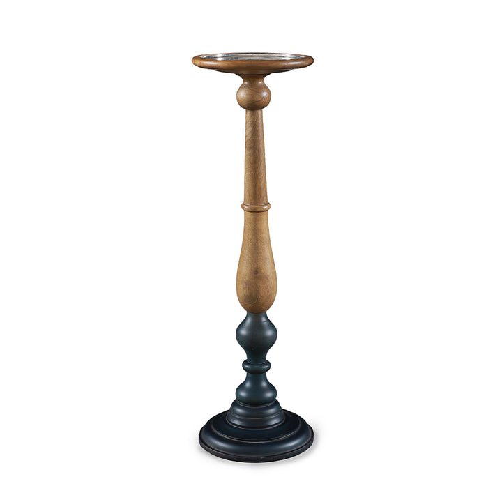 Wooden Candle Stand, Dual Color - Alankaram
