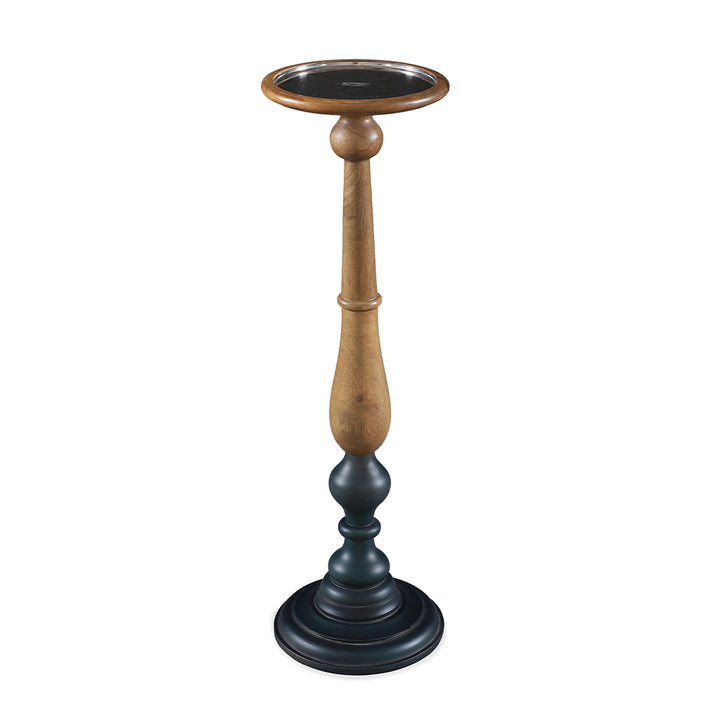 Wooden Candle Stand, Dual Color - Alankaram