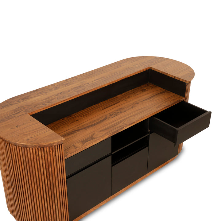 Mewah – Teakwood Reception Desk - Alankaram