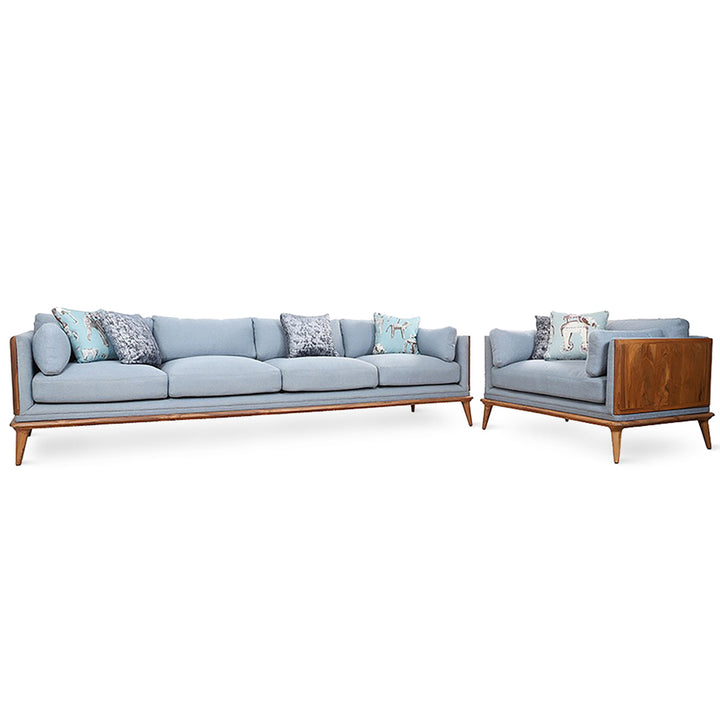 Mysig - Four Seater Teakwood Sofa