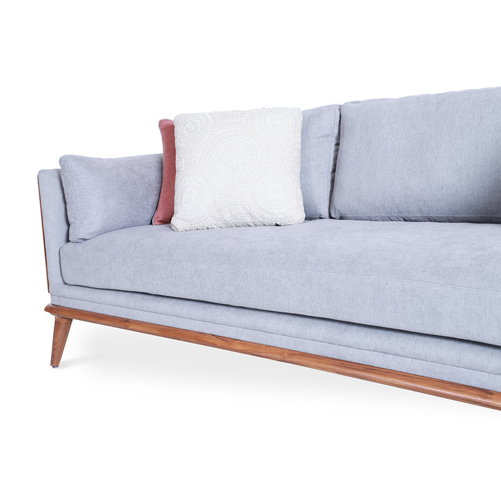 Mysig - Three Seater Teakwood Sofa