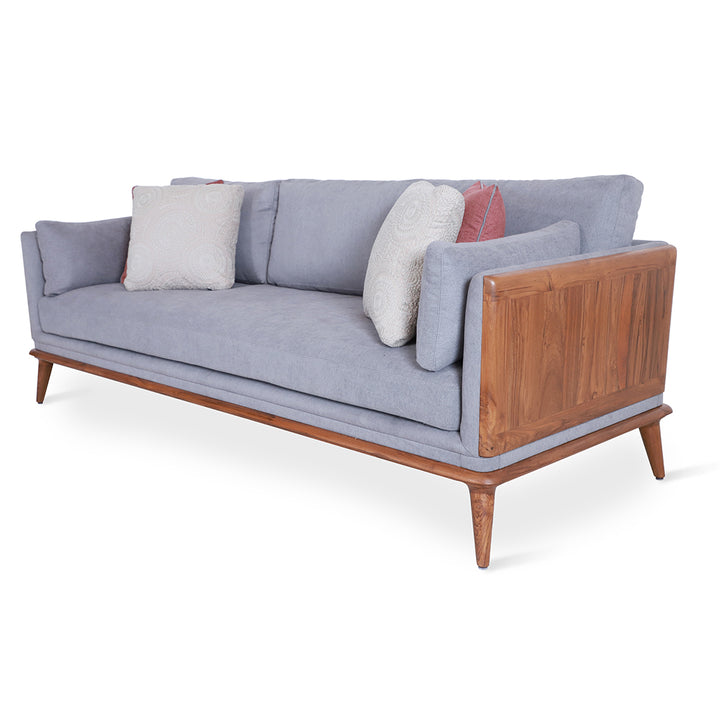 Mysig - Three Seater Teakwood Sofa