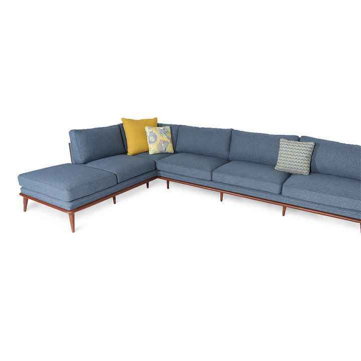 Mysig - Teakwood Six Seater Sofa