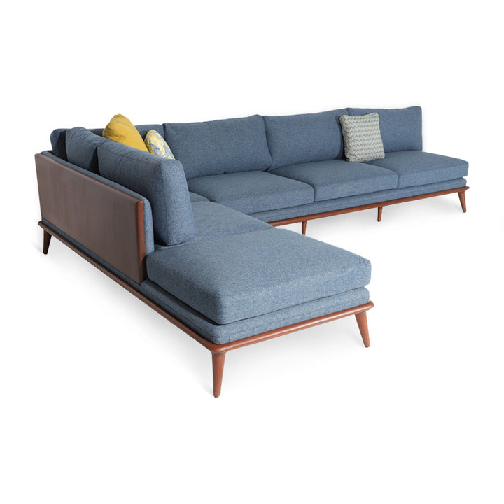 Mysig - Teakwood Six Seater Sofa