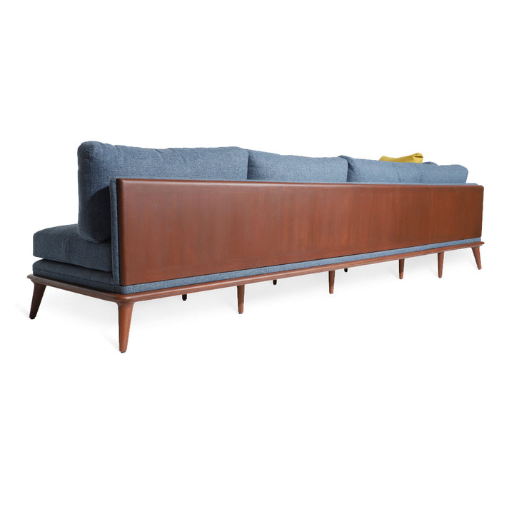 Mysig - Teakwood Six Seater Sofa