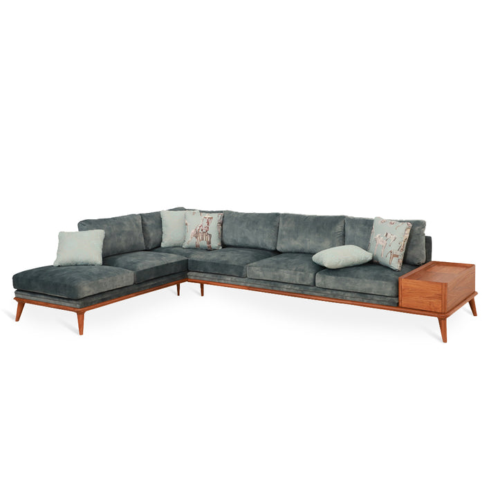 Mysig - Teakwood Six Seater Sofa