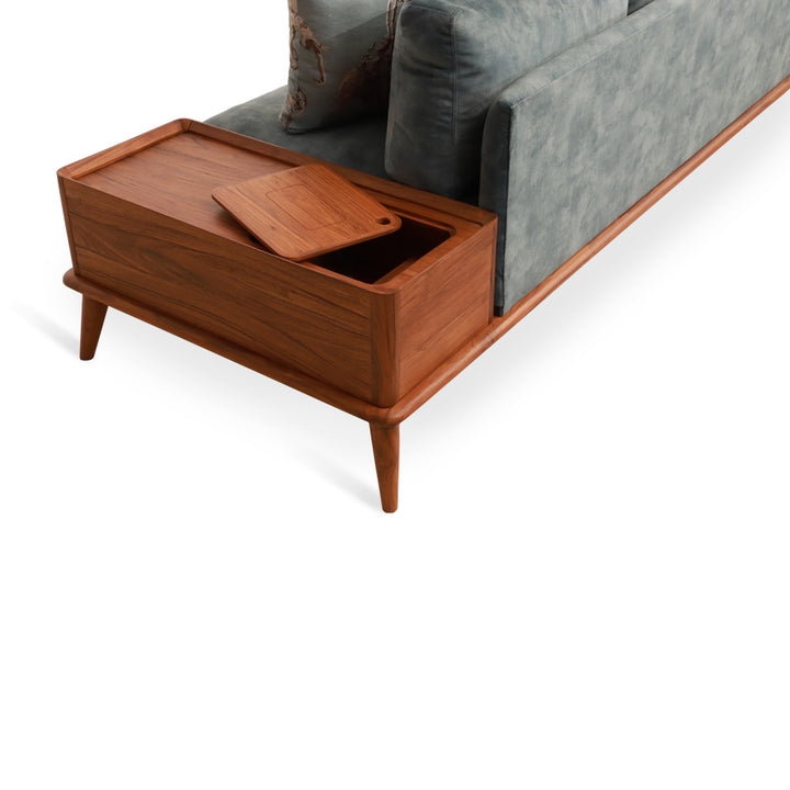 Mysig - Teakwood Six Seater Sofa