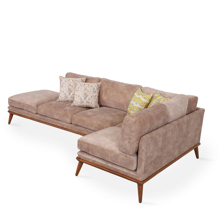 Mysig - Teakwood Five Seater Sofa