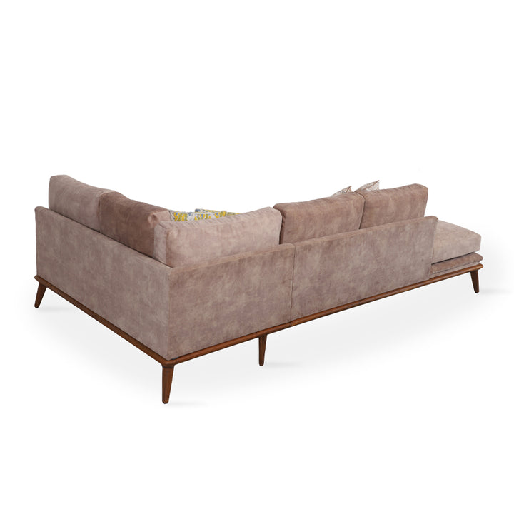 Mysig - Teakwood Five Seater Sofa