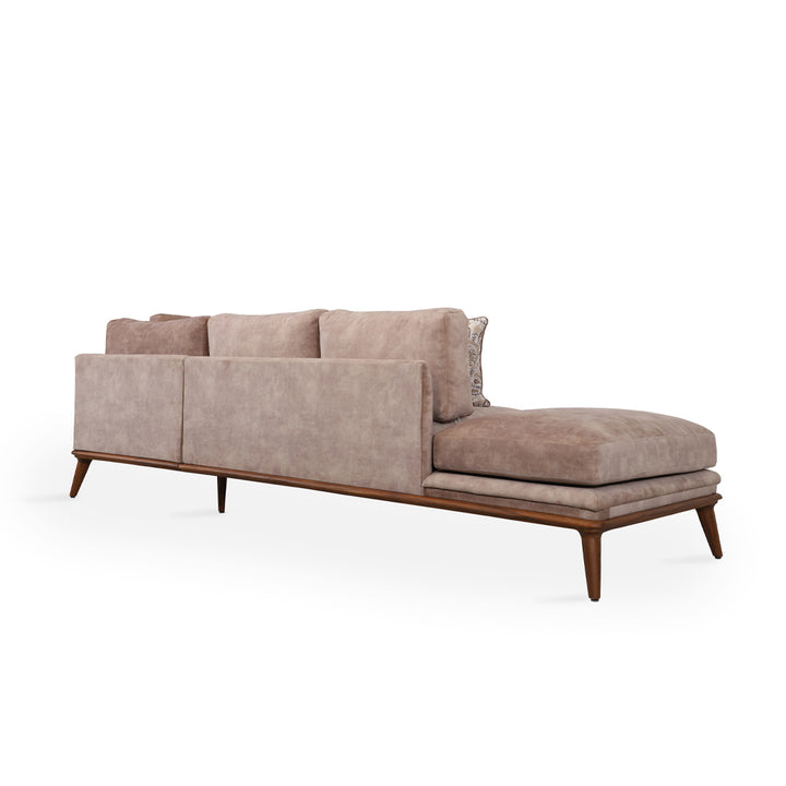 Mysig - Teakwood Five Seater Sofa