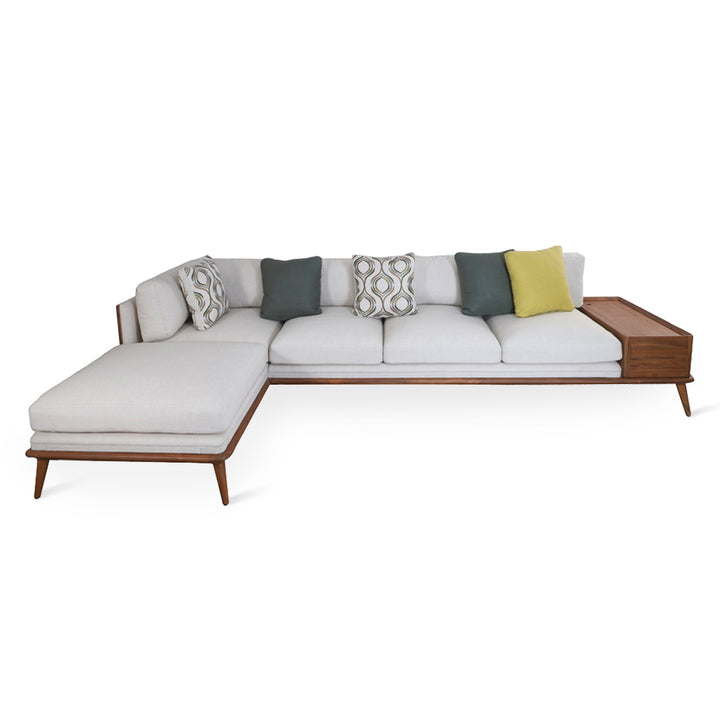 Mysig - Teakwood Five Seater Sofa