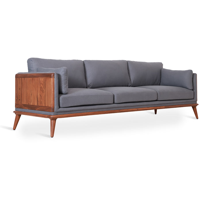 Mysig - Three Seater Teakwood Sofa