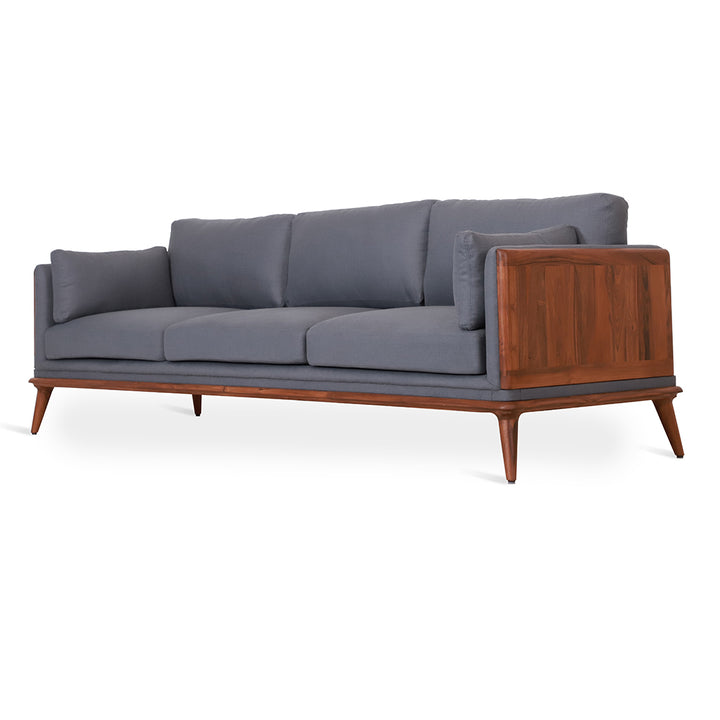Mysig - Three Seater Teakwood Sofa
