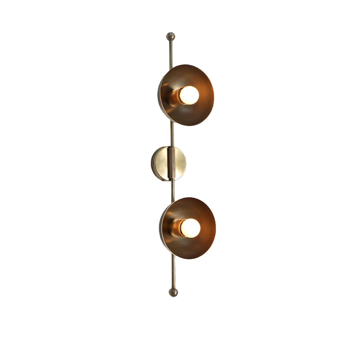 Mod Wall Sconce Brass Dome