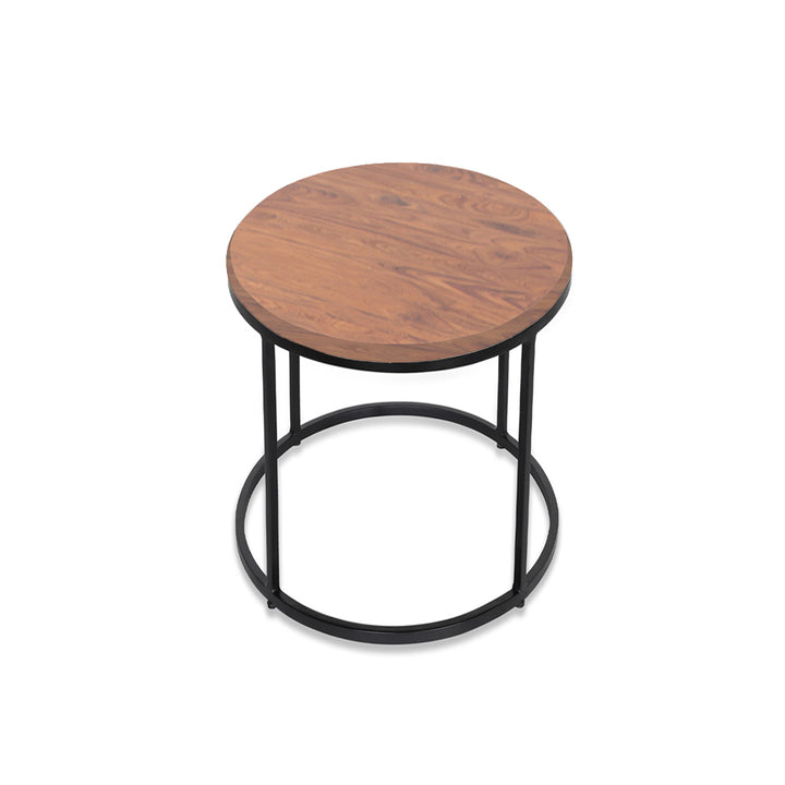 Owalny - Teakwood Side Table