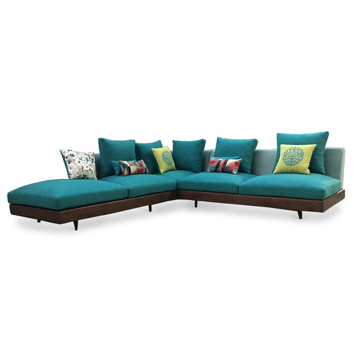 Parlak - Five Seater Solidwood Sofa