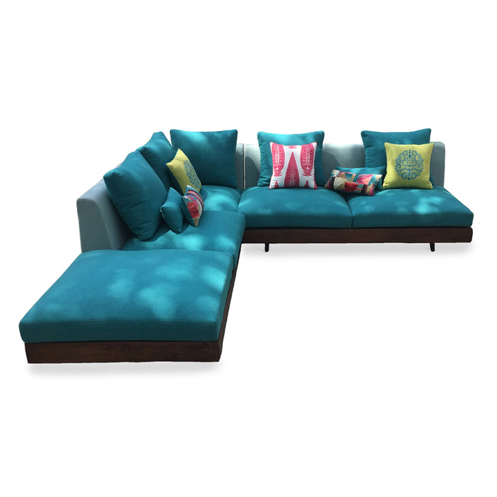 Parlak - Five Seater Solidwood Sofa