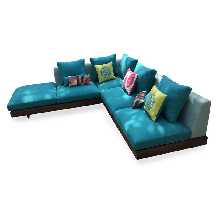 Parlak - Five Seater Solidwood Sofa