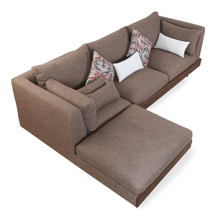 Parlak - Four Seater Solidwood Sofa