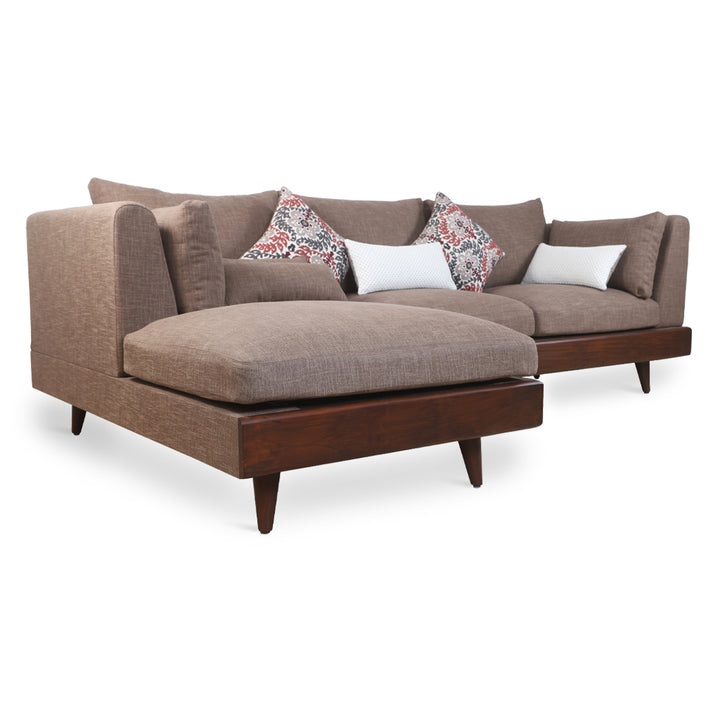 Parlak - Four Seater Solidwood Sofa