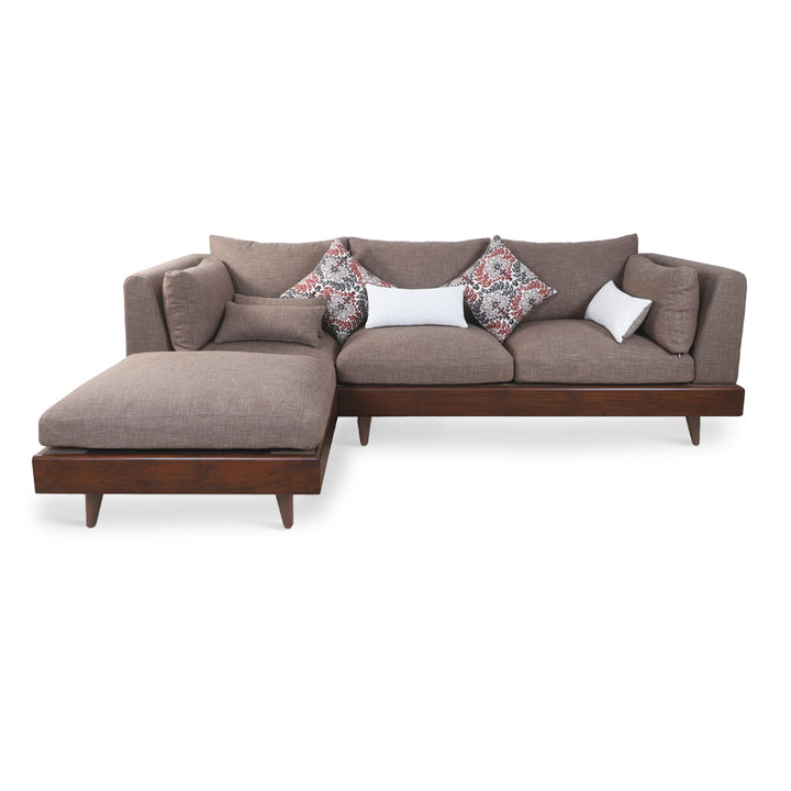 Parlak - Four Seater Solidwood Sofa