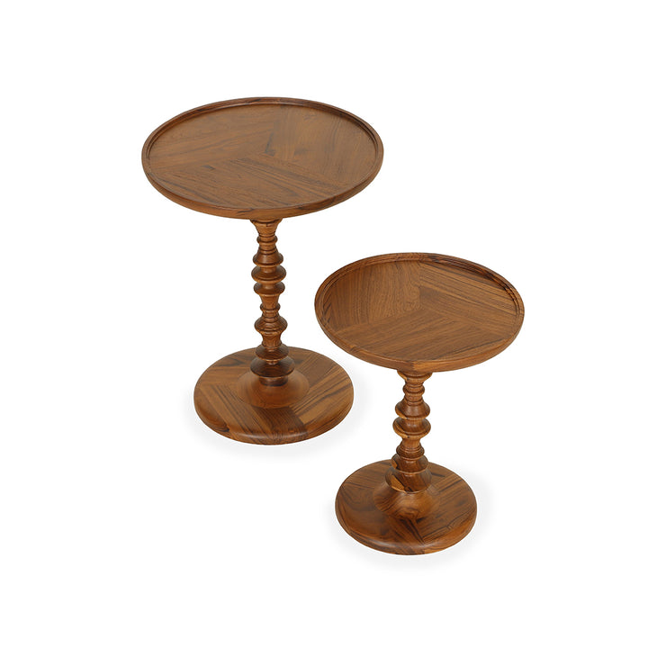 Parinaya - Teakwood Side Table