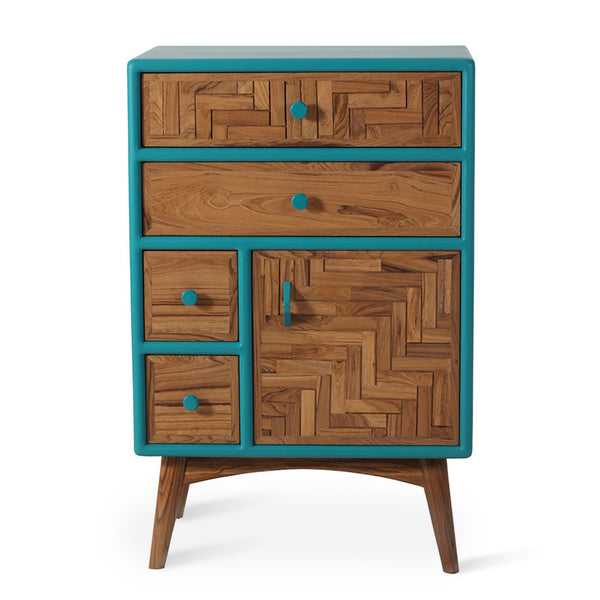 Pustak Daraj – Teakwood Chest of Drawers - Alankaram
