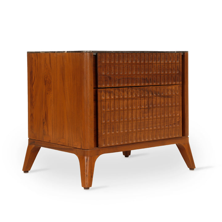Piedra Teakwood Bedside Unit