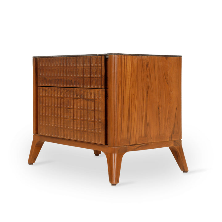 Piedra Teakwood Bedside Unit
